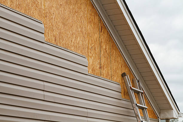 Professional Siding Repair technician working in Bethany, CT